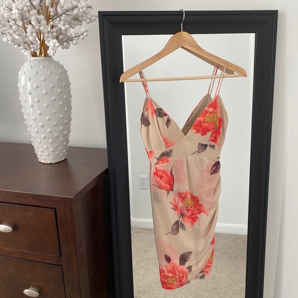 Windsor Floral Print Bodycon Tank Dress